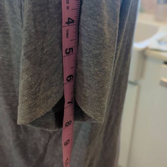 Amuse Society Shirt Top Blouse Women's Medium Grey Cosmic Crusin Logo - Picture 3 of 7